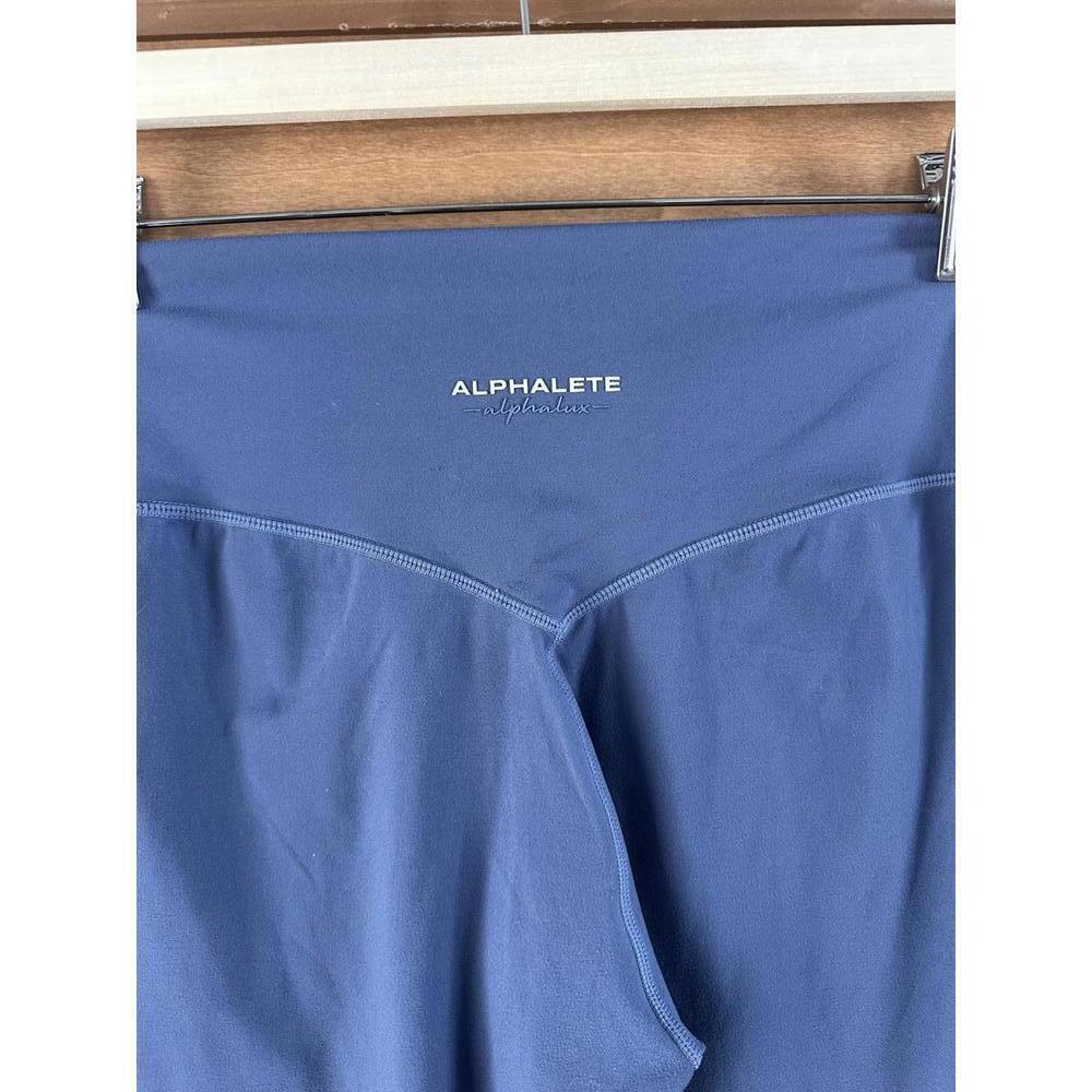 Alphalete Alphalux Essential Leggings in Blue Horizon Women’s size Small - Picture 5 of 10
